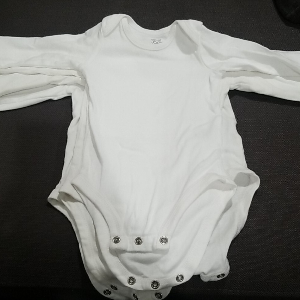 CARTER'S- set of 4 L/S All in one